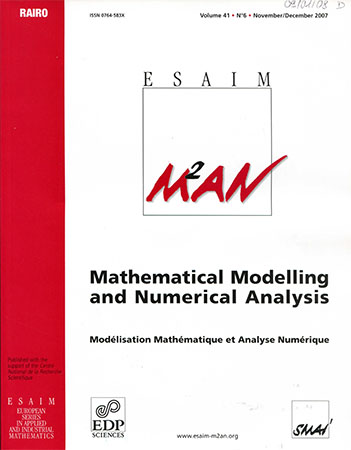ESAIM : Mathematical Modelling and Numerical Analysis